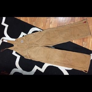 Guc Carhartt insulated overalls 32x30